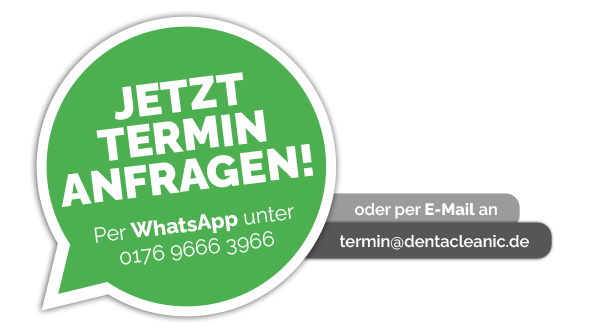 Terminanfrage per WhatsApp oder E-Mail